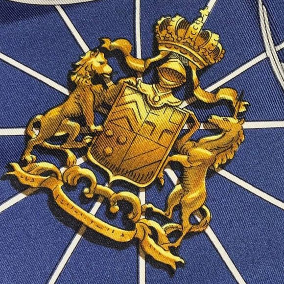 Hermes Springs 100% Silk Scarf by Philippe Ledoux 90cm × 90cm Square Carre - Picture 14 of 16